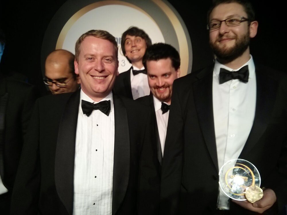 Master of Malt founders at eCommerce Awards