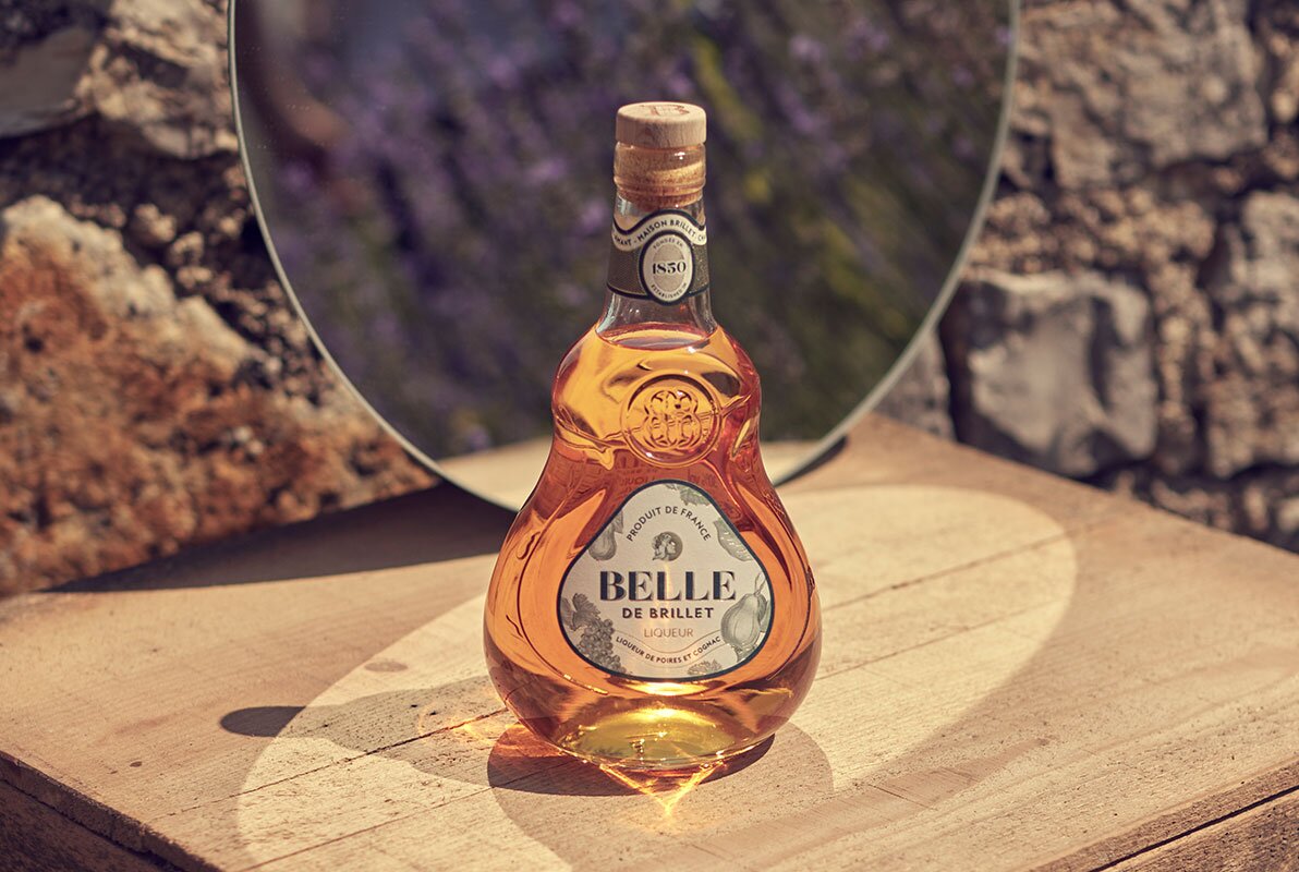A bottle of Belle de Brillet