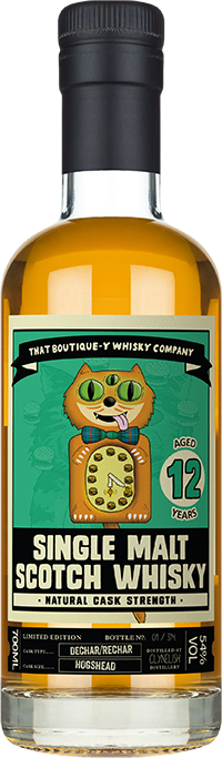 Boutique-y Clynelish 12 Year Old Single Cask Single Malt Scotch Whisky Bottle