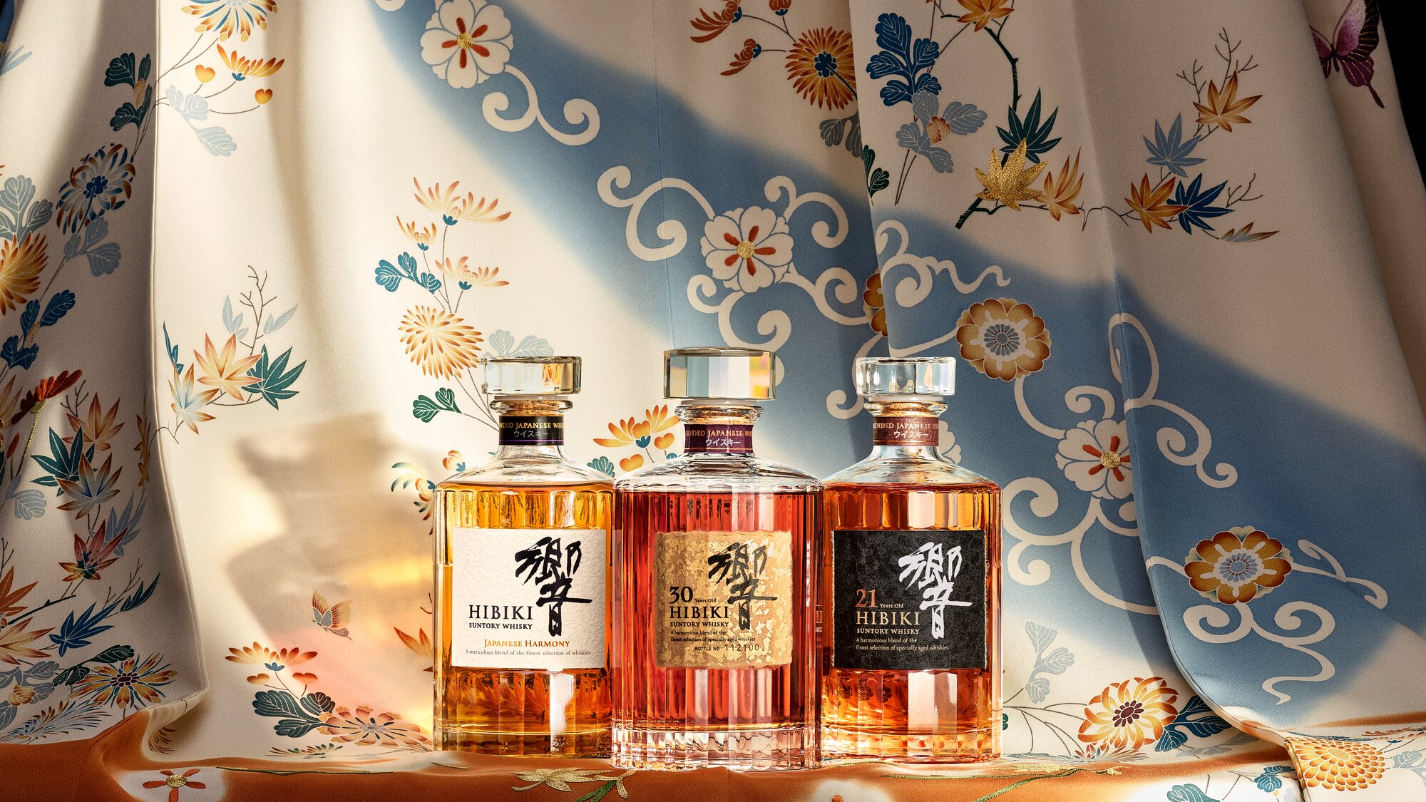 A Group shot of Hibiki, Hibiki 21, and Hibiki 30