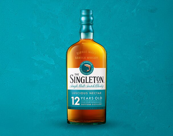 A bottle of Singleton of Dufftown 12 Year Old