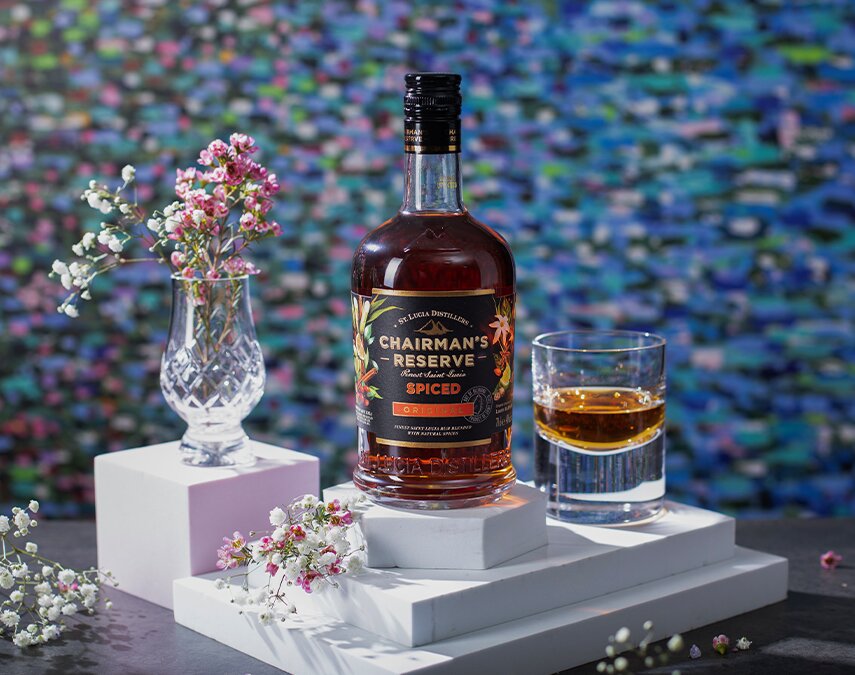 A bottle of Chairman's Reserve Spiced Rum.