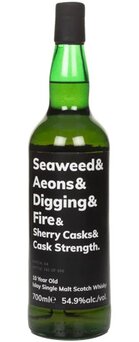 Seaweed & Aeons & Digging & Fire & Sherry Casks & Cask Strength 10 Year Old (Batch 05) Whisky 70cl