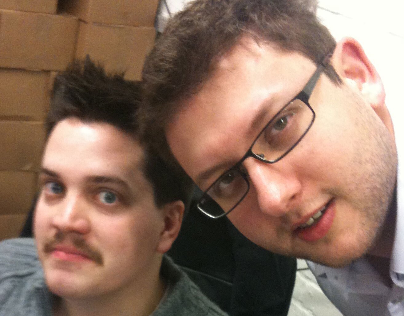 Frash faced Justin & Ben