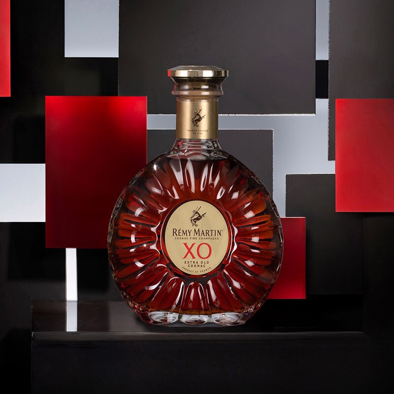 A bottle of Rémy Martin XO