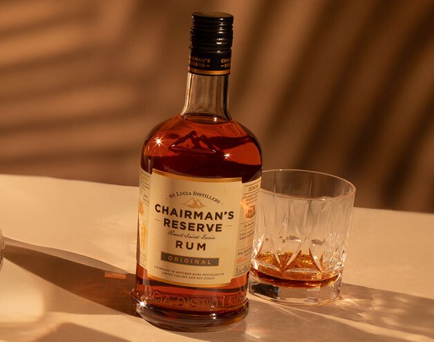 A bottle of Chairman's Reserve Spiced Rum.