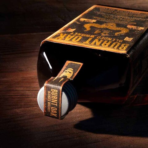 Burnt Oak Whiskey bottle