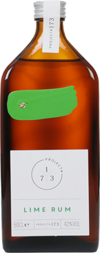 Project #173 Lime Rum Bottle