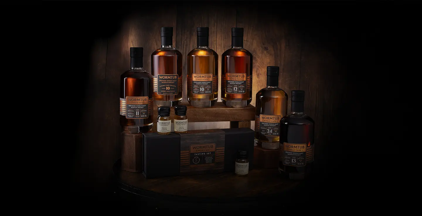 Introducing our new wormtub bottlings