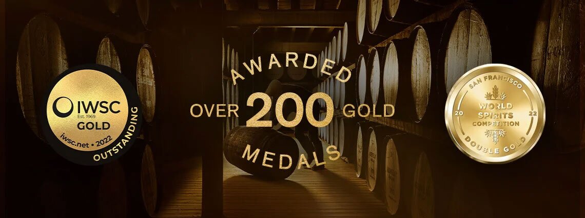 Aberfeldy, awarded over 200 gold medals