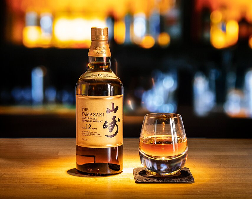 A bottle of Yamazaki 12 Year Old