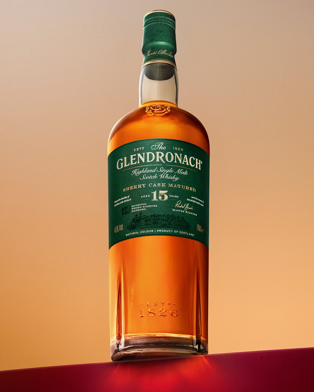 A bottle of Glendronach Boynsmill House