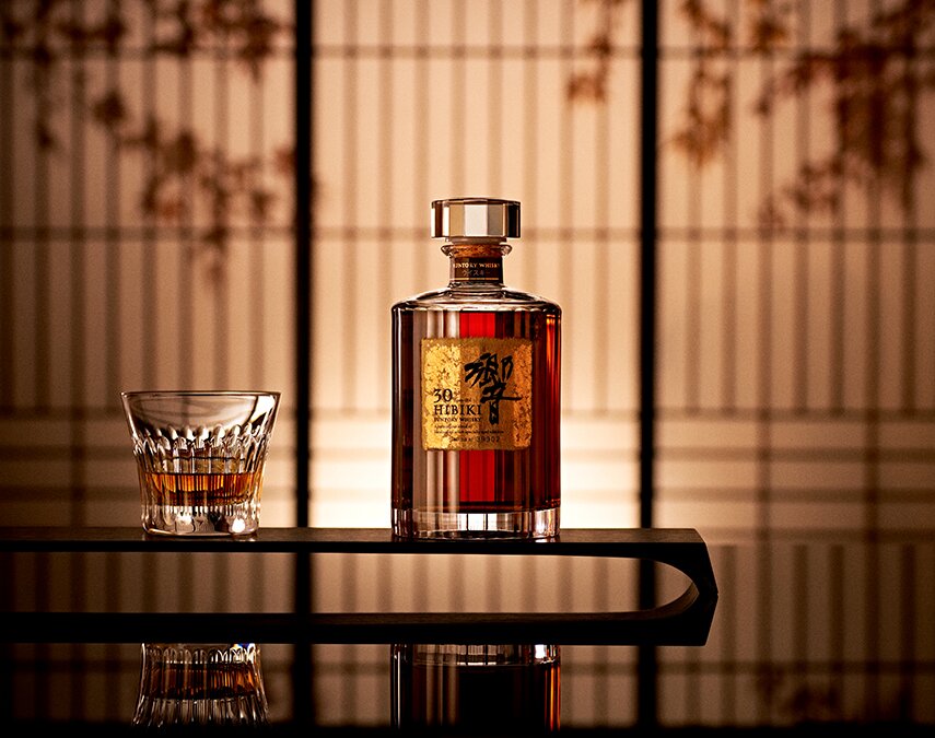 A bottle of Hibiki 30 Year Old