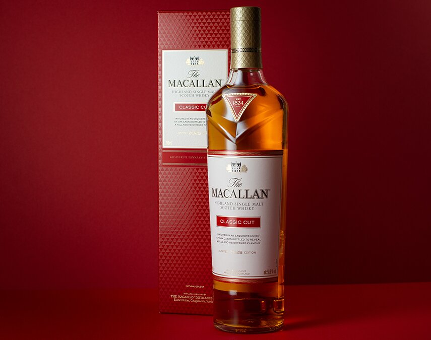 A bottle of The Macallan Classic Cut (2025 Edition)