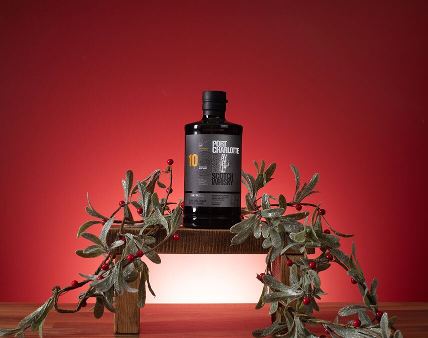 A bottle of Port Charlotte 10 Year Old