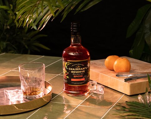 A bottle of Chairman's Reserve Spiced Rum.