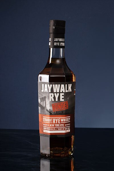 A bottle of Jaywalk Rye