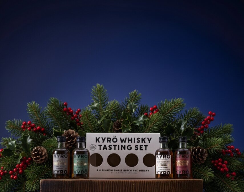 A Kyrö Whisky Tasting Set