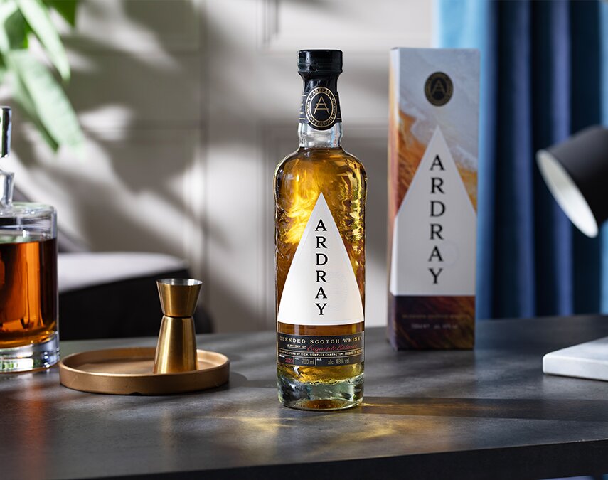A bottle of Ardray 2023 Release
