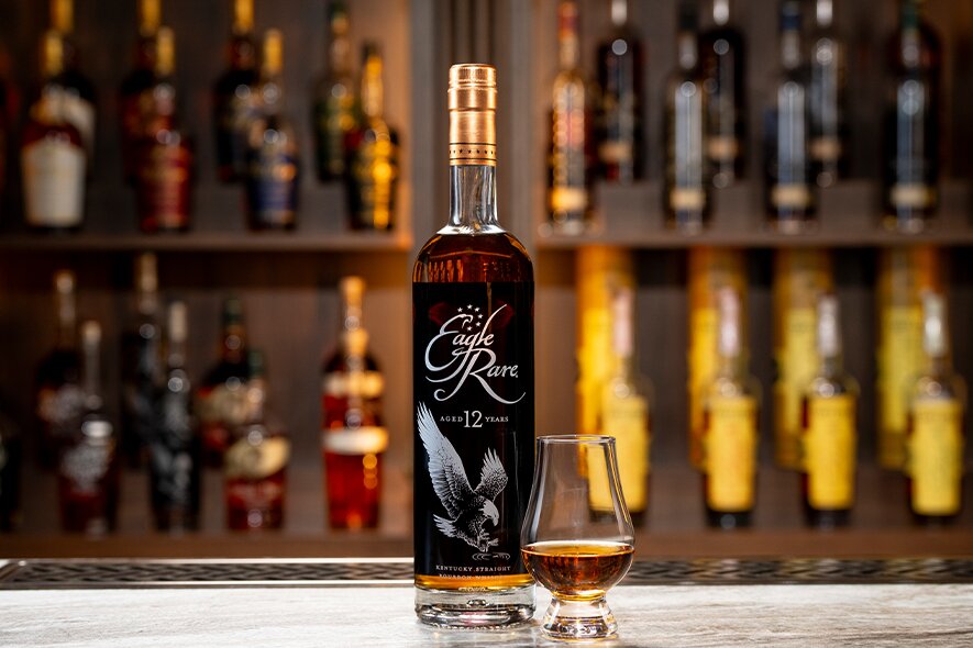 A bottle of Eagle Rare 12 Year Old.