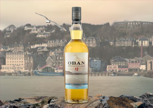 A bottle of Oban 12 Year Old Special Releases 2025
