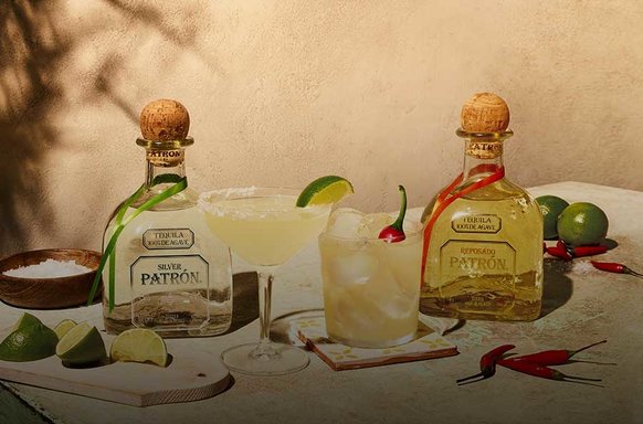 Celebrate Margarita day with Patron