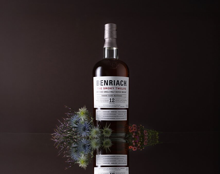A bottle of Benriach The Smoky Twelve.