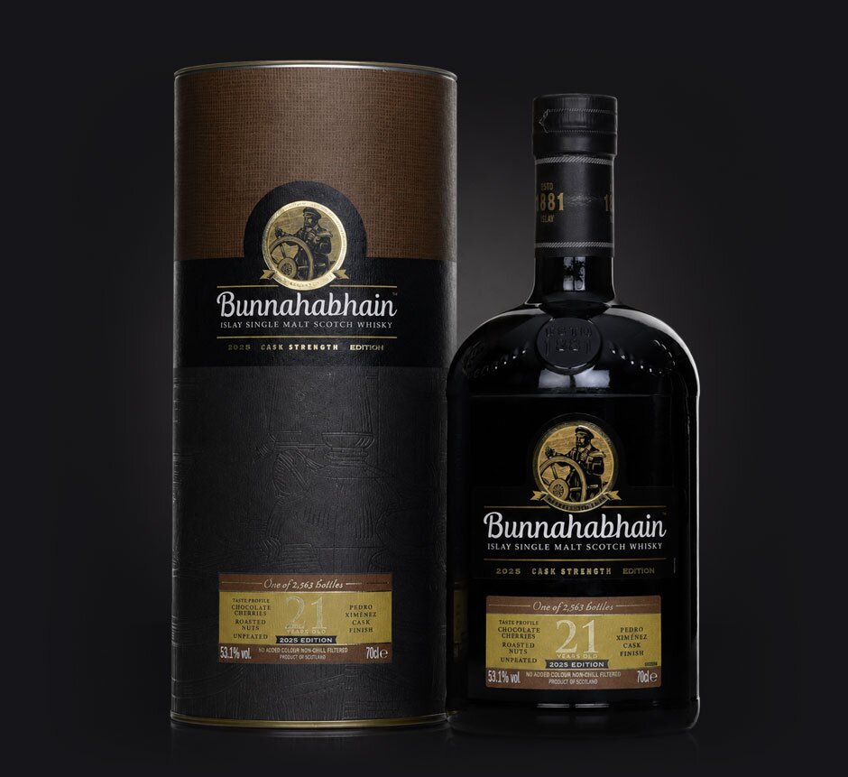 Bunnahabhain 21 Year Old Cask Strength
2025 Edition
