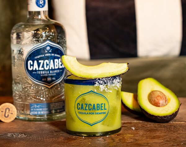 A Cazcabel Avocado Margarita.
