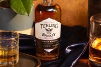 Gift with purchase, a bottle of Teeling whiskey with a free gift