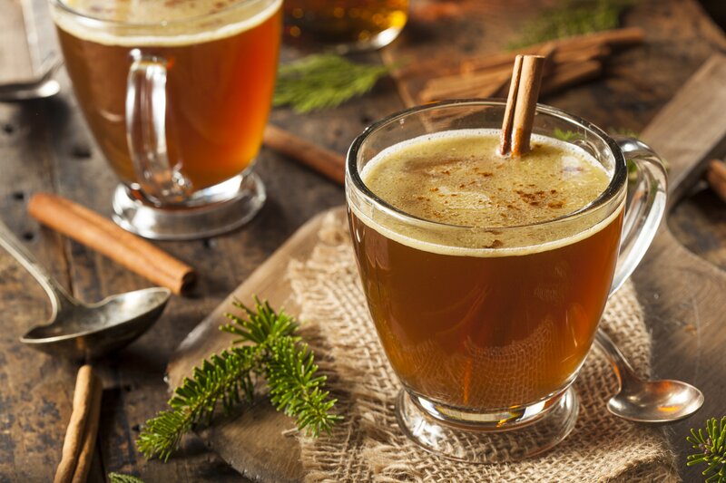Hot buttered Rum