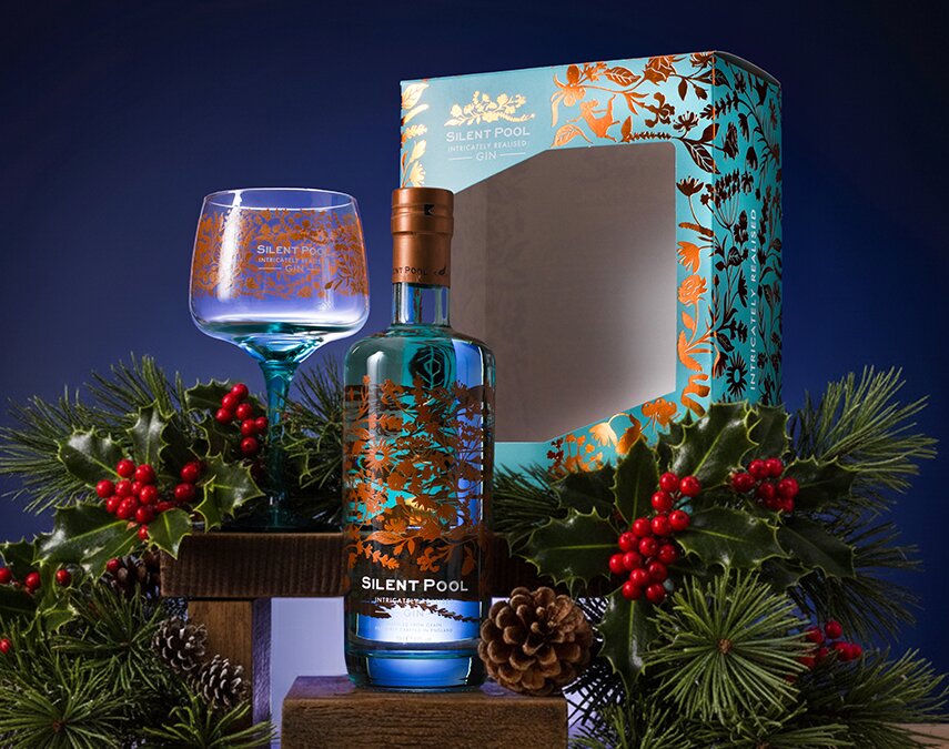 A Silent Pool Gin Gift Pack with Glass