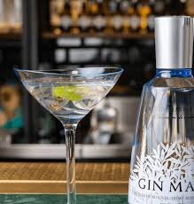 A Gin Mare Martini cocktail.