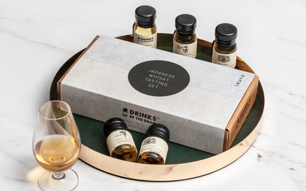 A whisky tasting set