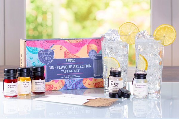 Gin flavour tasting set