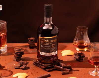 A bottle of GlenAllachie 17 Year Old Mizunara & Oloroso Cask Finish.