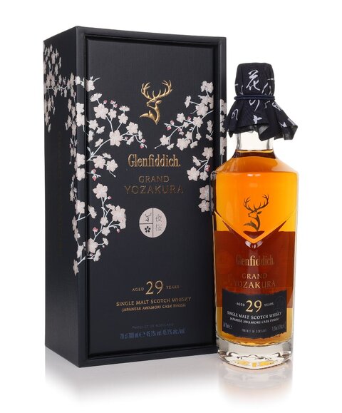 A bottle of Glenfiddich Yozakura