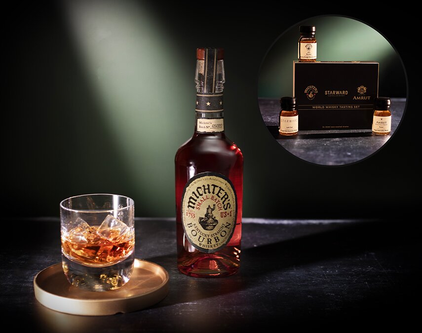 A bottle of Michter's US*1 Bourbon.