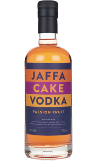 Jaffa Cake Vodka Passion Fruit bottle