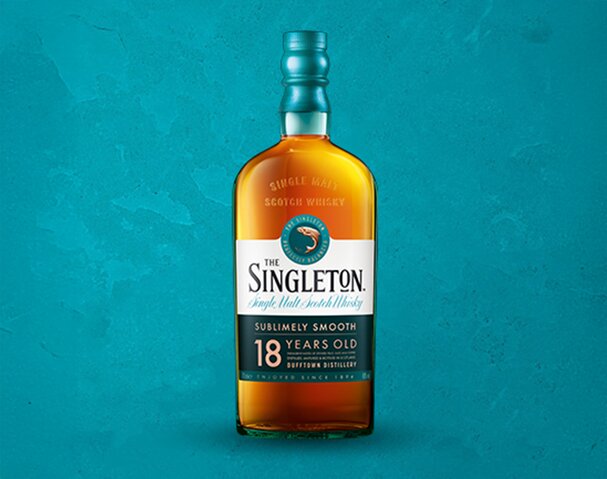 A bottle of Singleton of Dufftown 18 Year Old