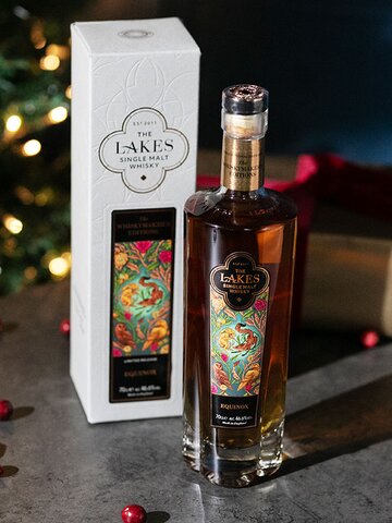 A bottle of The Lakes Whiskymaker's editions