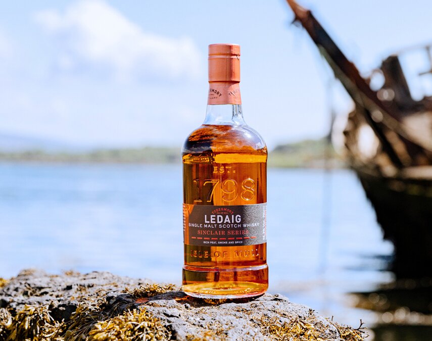 A bottle of Ledaig Rioja Cask Finish - Sinclair Series.