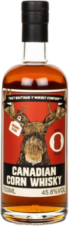 Boutique-y 8 Year Old Canadian Corn Whisky Bottle