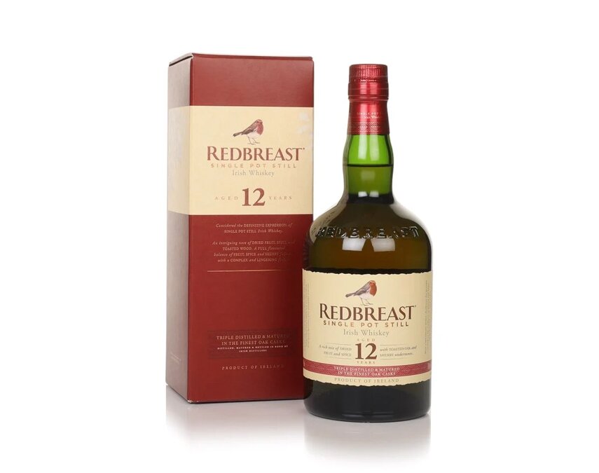 A bottle of Redbreast 12 Year Old