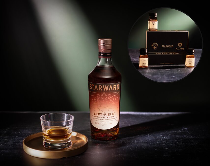 A bottle of Starward Left-Field.