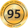 2023 New York International Spirits Competition - 95 Points - Gold Winner (American Rye Whiskey)