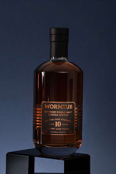 A bottle of Wormtub 10 Year Old - Batch 8