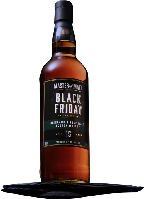 Master of Malt black friday whisky bottling