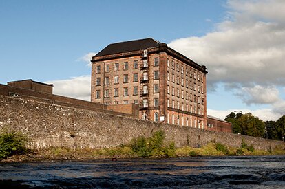 A photograph of Deanston Distillery, on Master of Malt