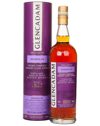 Glencadam PX Sherry Cask Finish whisky bottle